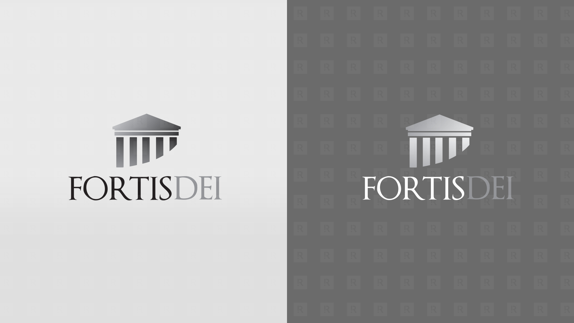 Fortis Dei Logo One Color 
