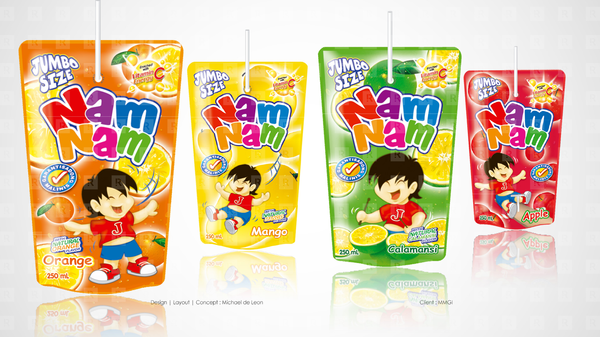 Nam Nam Fruit Drink Flavors