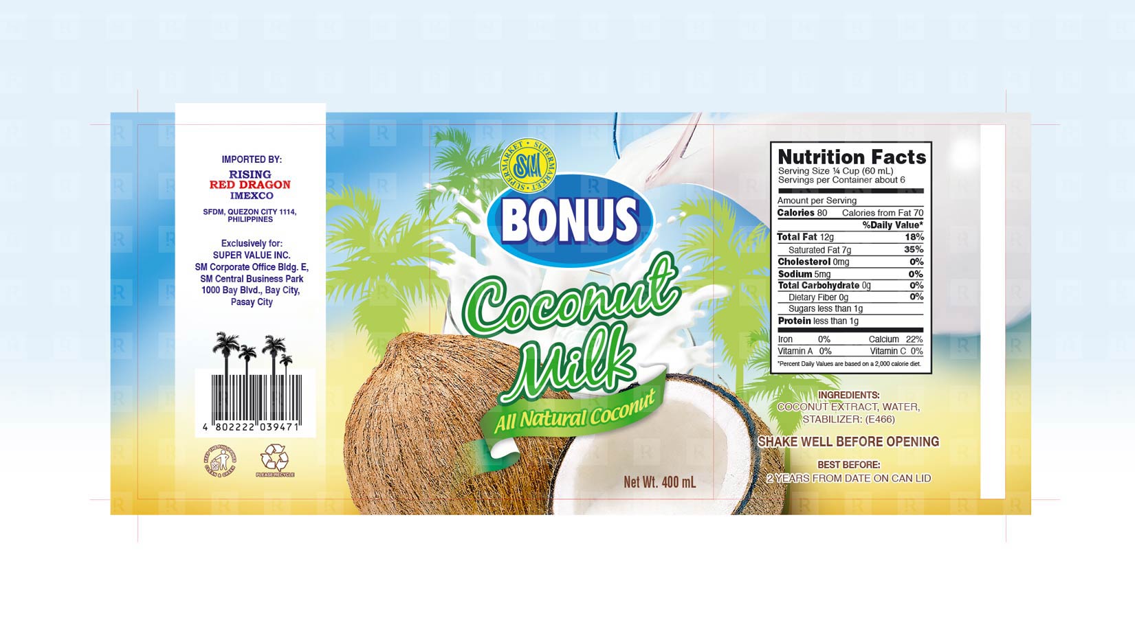 SM Bonus Coconut Milk