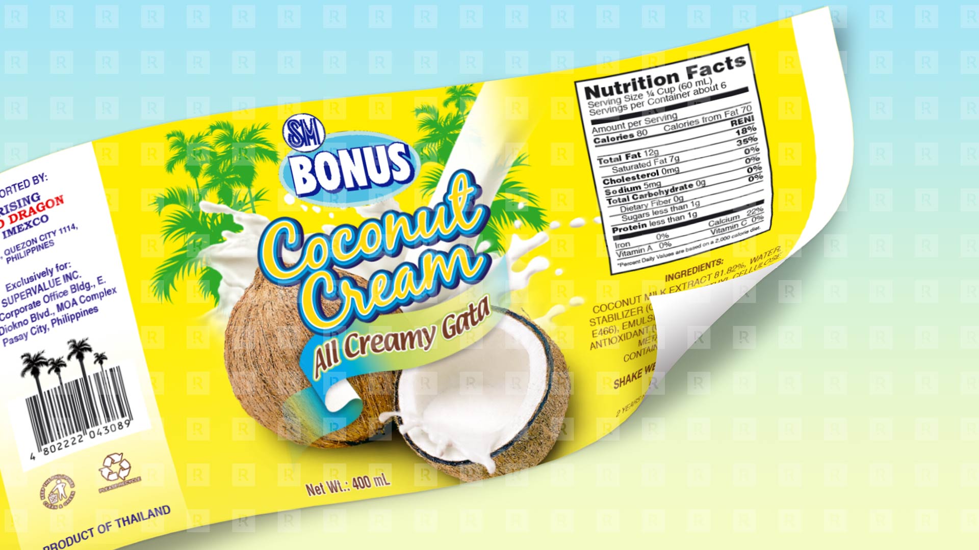 SM Bonus Coconut Cream